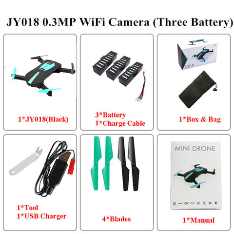 Foldable Selfie Pocket Camera Drone