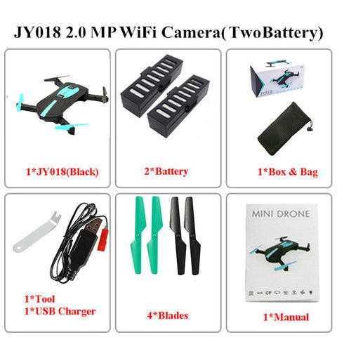 Foldable Selfie Pocket Camera Drone